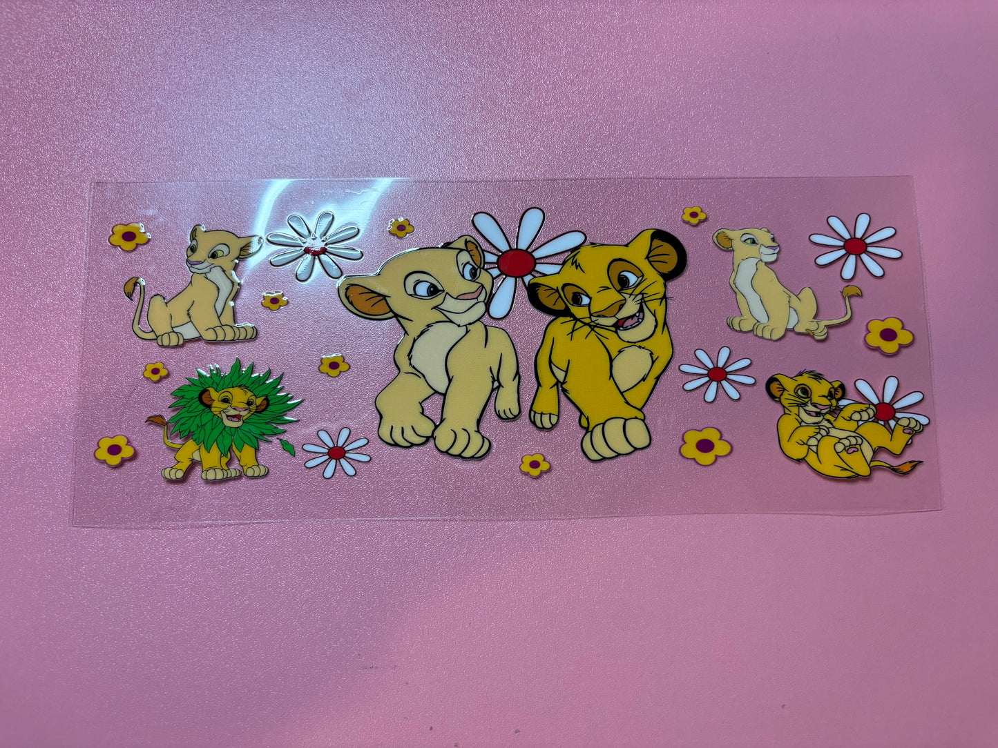 Lion king cup wrap