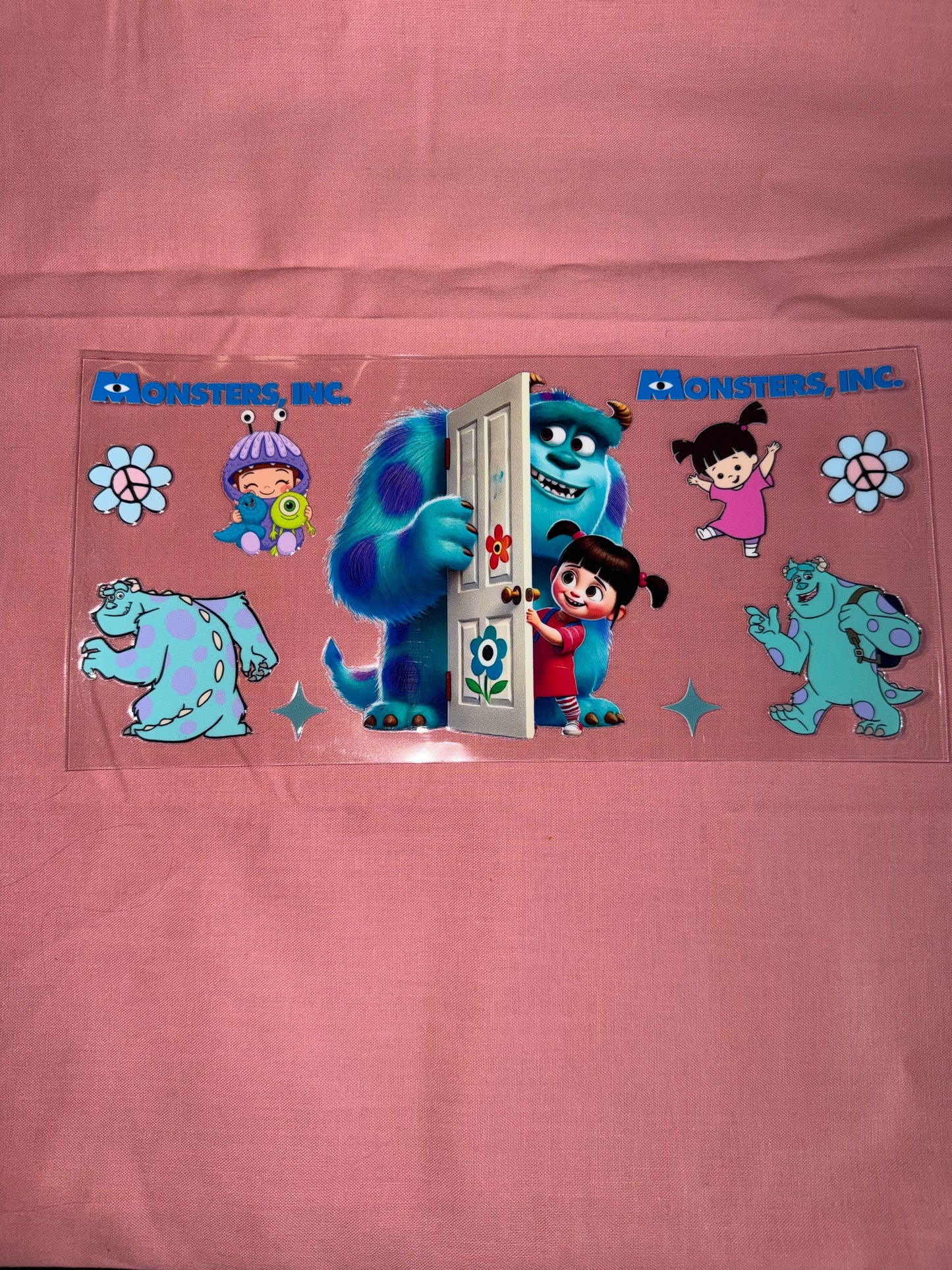 Monsters Inc cup wrap