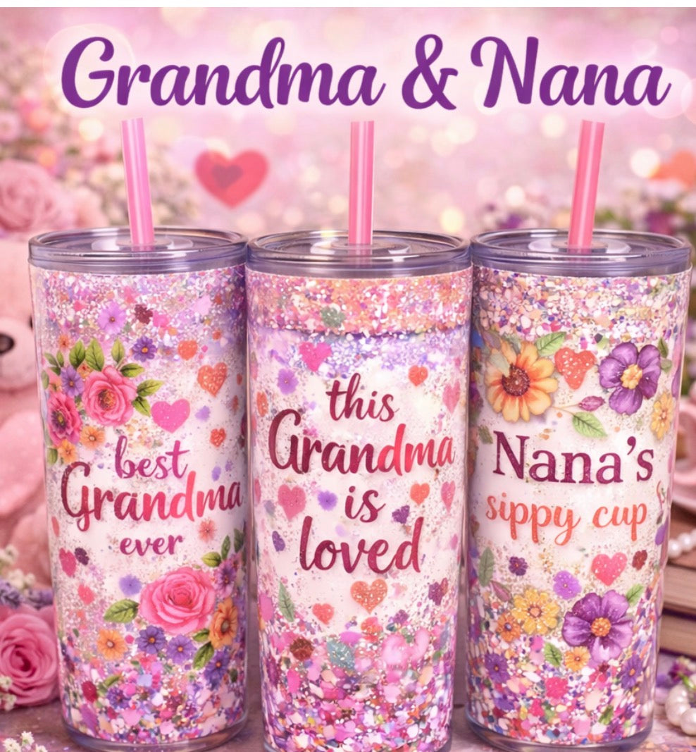 Grandma/ nana cup wraps