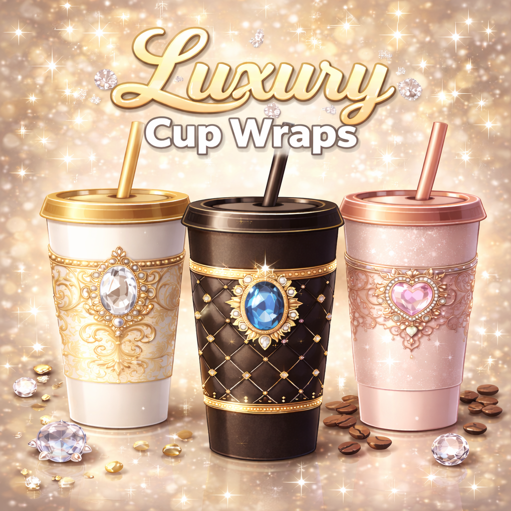 Luxury cup wraps