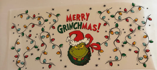 Grinch Cup wrap