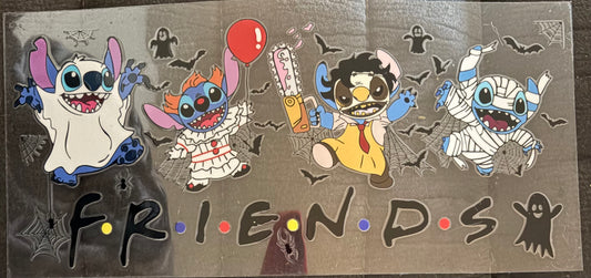 Stitch friends Cup wrap