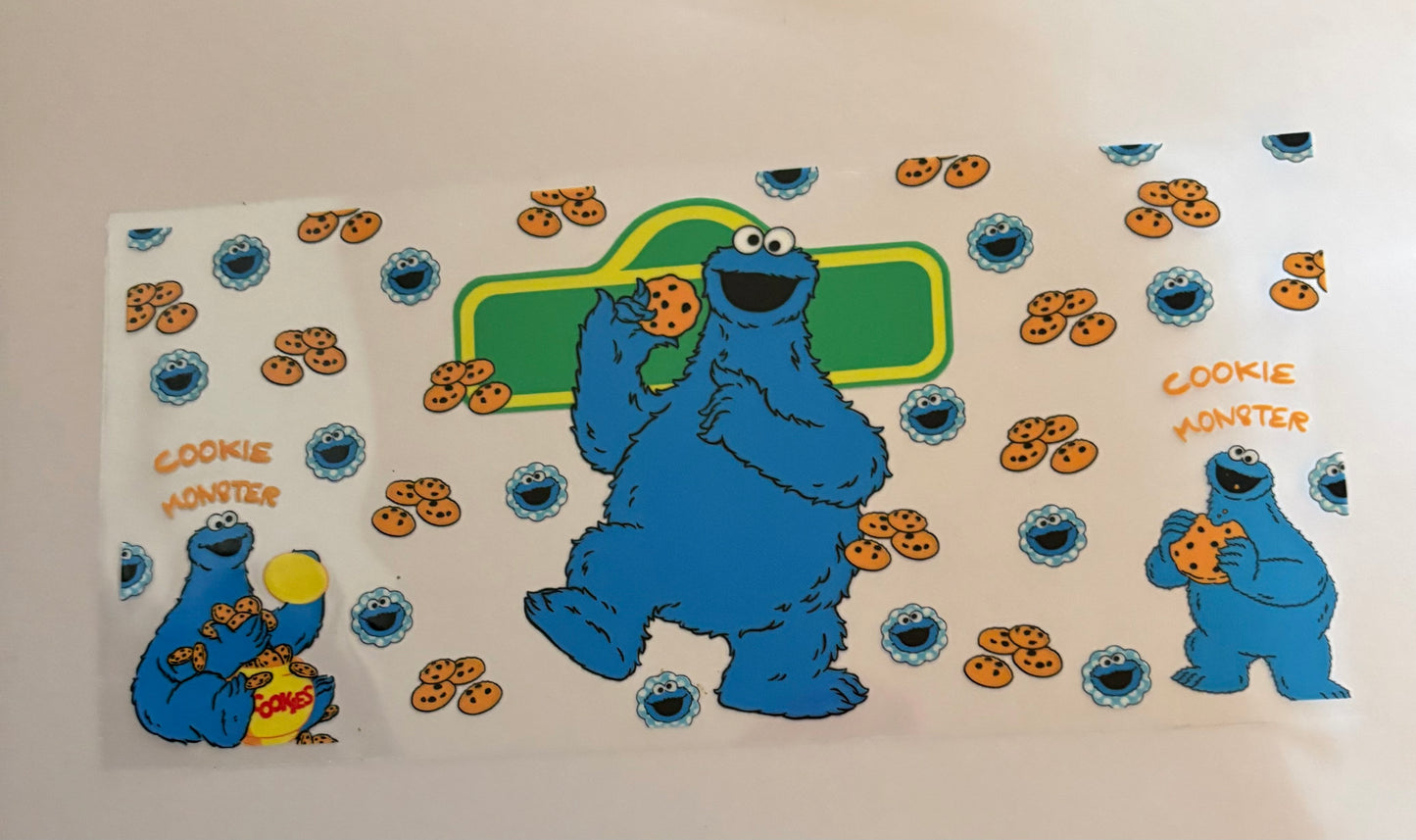 Cookie Monster Cup wrap