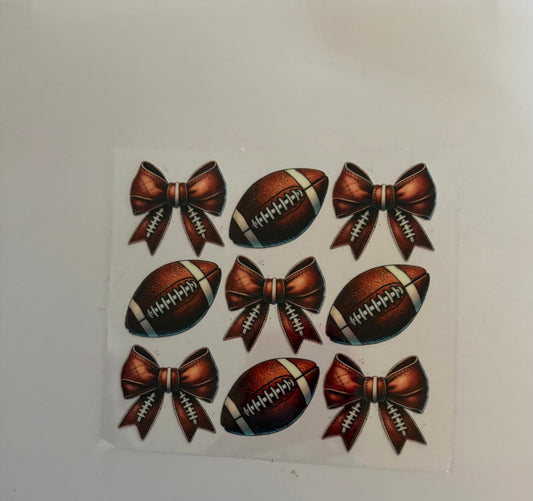 Football cup decal
