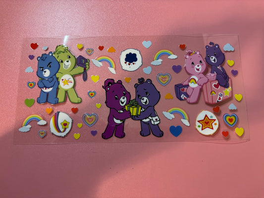 Care bear cup wrap