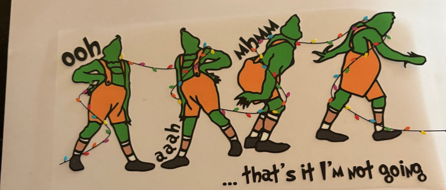Grinch Cup wrap