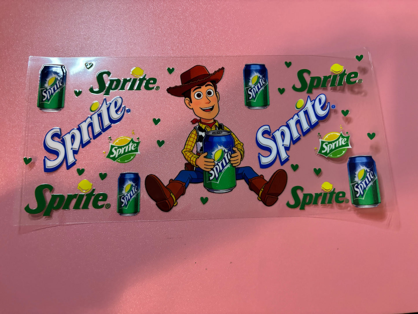 Woody sprite cup wrap
