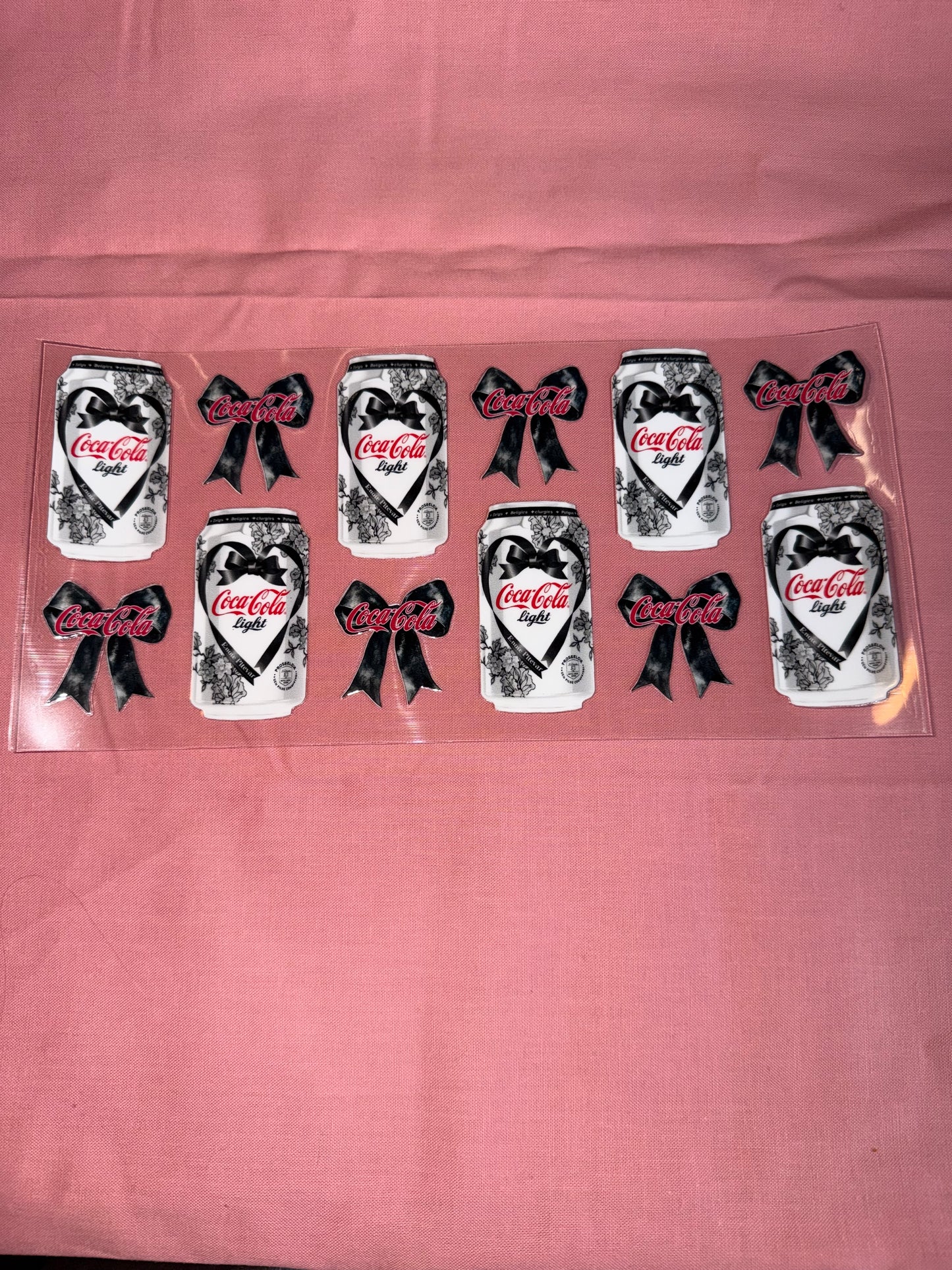 Diet Coke cup wrap