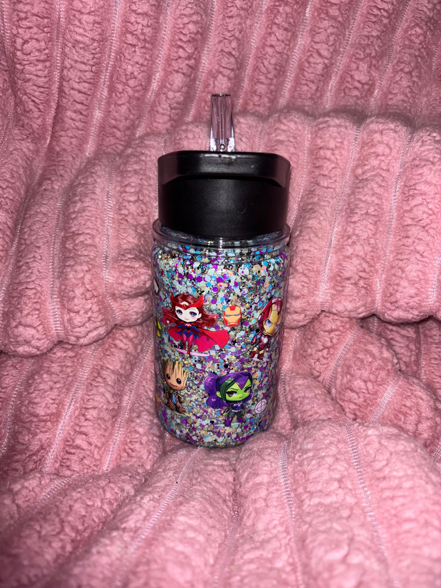 Ready to ship kids water bottle-Baby Super Hero’s