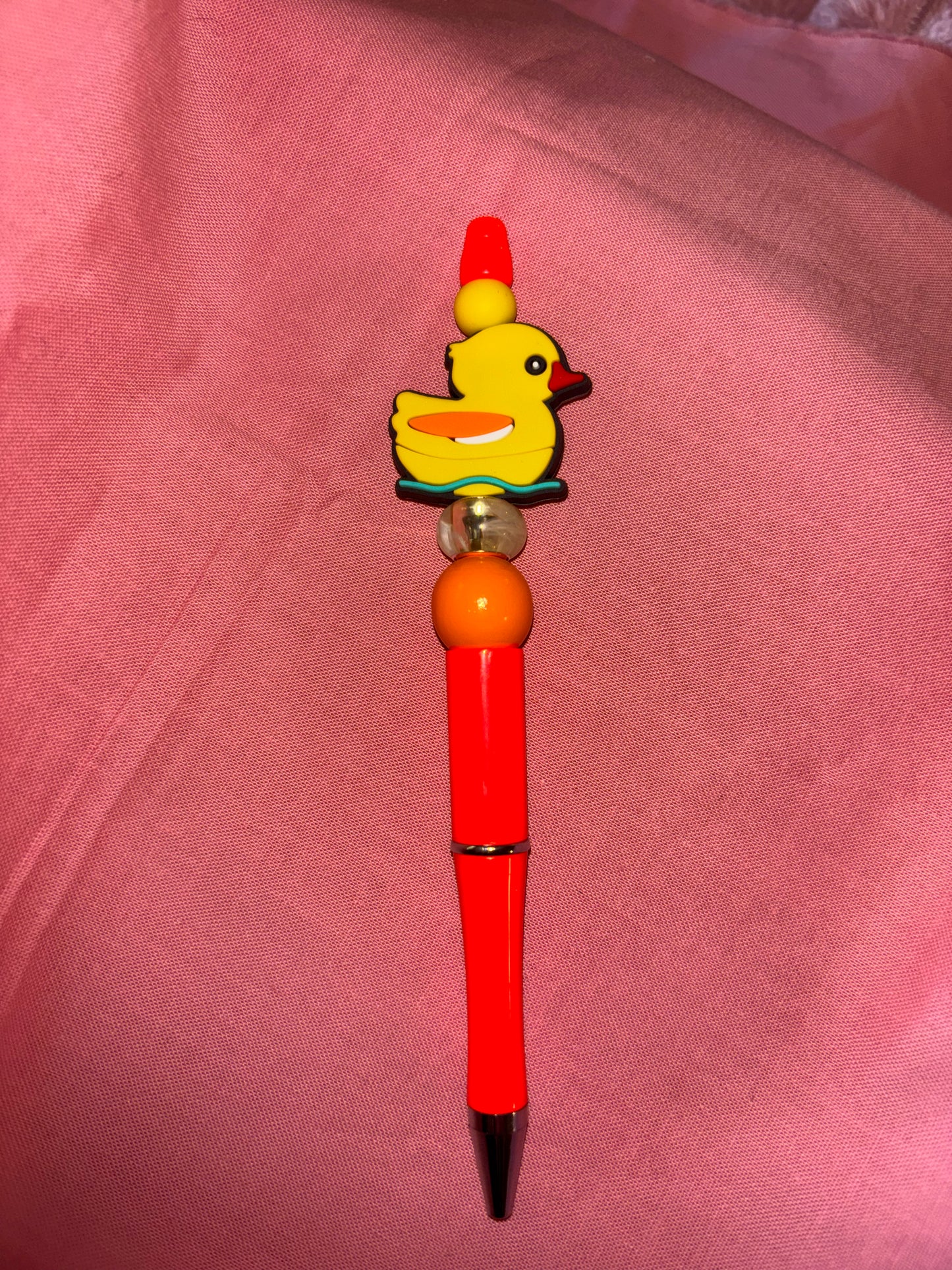 Ready to ship pen-yellow duck/orange