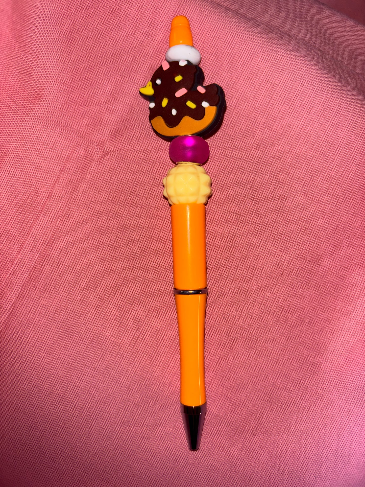 Ready to ship pen-frosting duck/orange