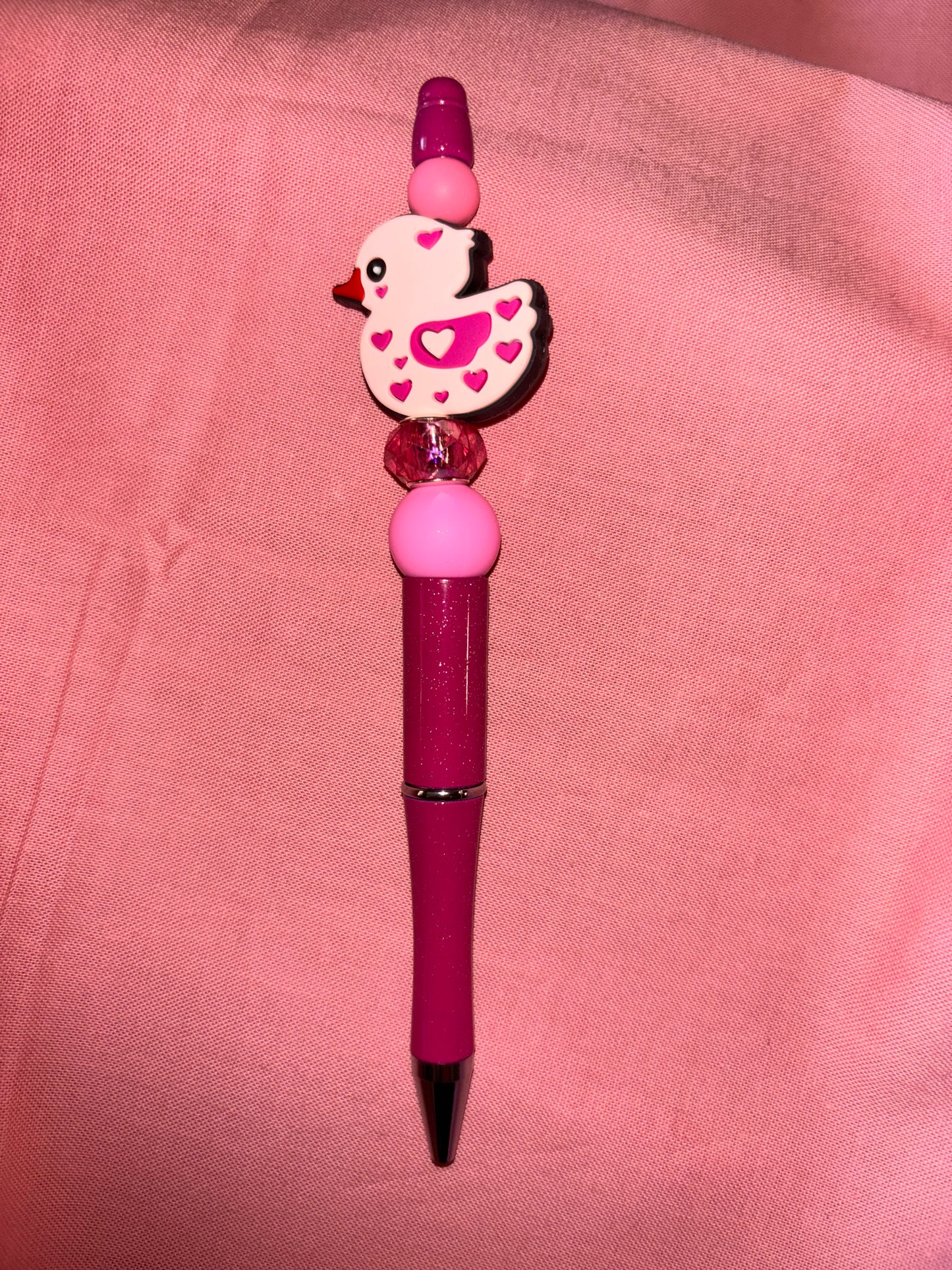 Ready to ship pen-pink duck/pink