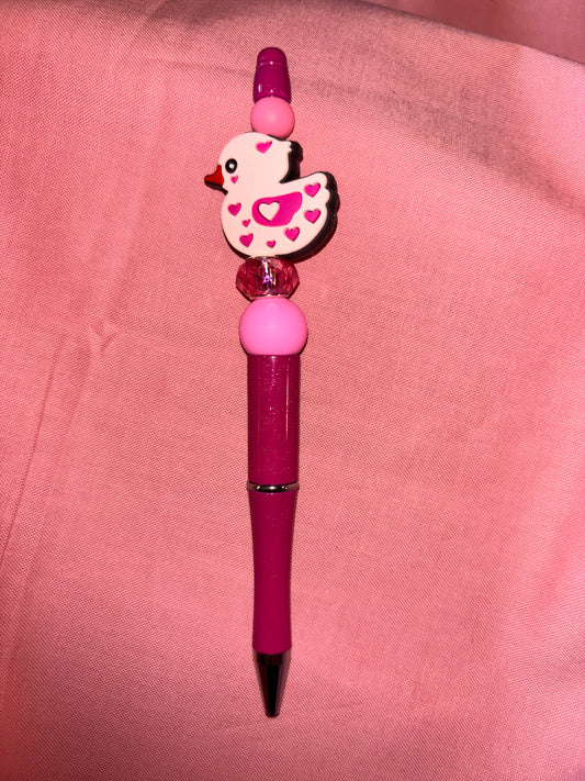 Ready to ship pen-pink duck/pink