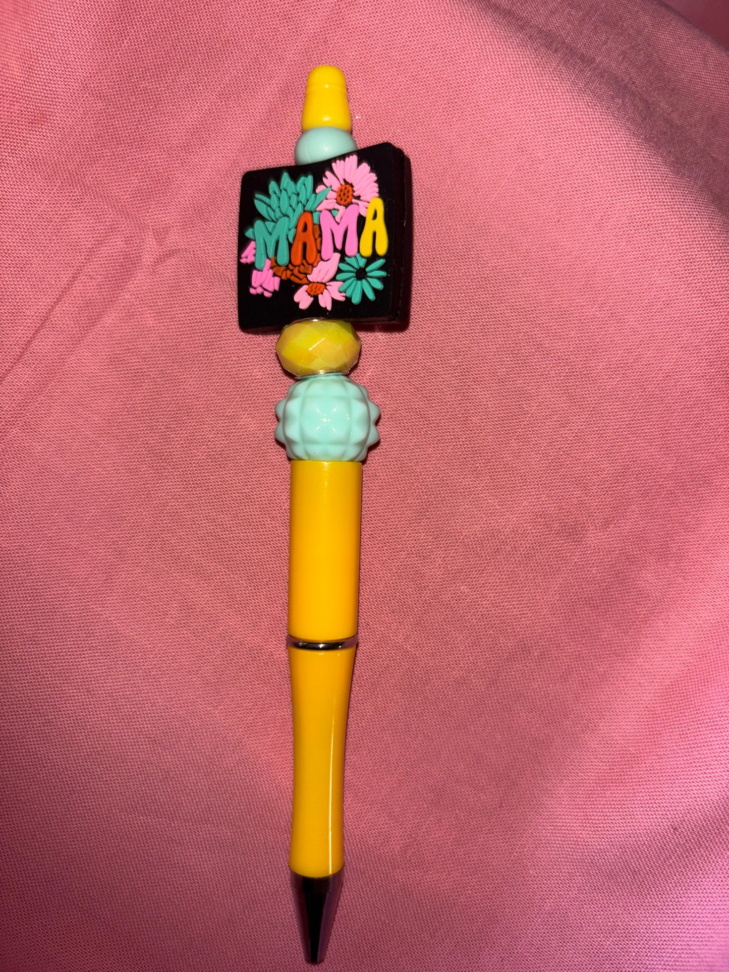Ready to ship pen-mama flowers/yellow